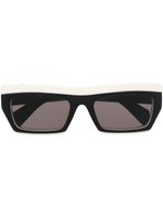 Palm Angels Eyewear lunettes de soleil rectangulaires Empire - Noir