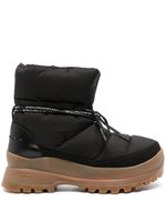 Stella McCartney bottines Trace à logo imprimé - Noir