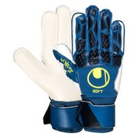 Uhlsport Keepershandschoenen Hyper Act Soft Pro - Blauw/Wit/Fluo Yellow - thumbnail