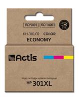 Actis KH-301CR inkt (vervanging HP 301XL CH564EE; Standaard; 21 ml; kleur)