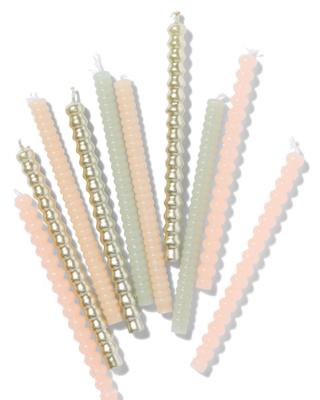 HEMA Taartkaarsjes Botanisch 10 Stuks