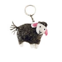 BeYoona sleutelhanger Schaap Bruin Maat