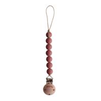 FRIGG- Halo pacifier clip - Redwood