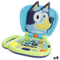 Speelgoedcomputer Bluey Engels 20 x 17 x 14 cm (4 Stuks)