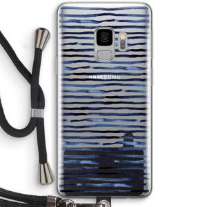 Verrassende lijnen: Samsung Galaxy S9 Transparant Hoesje met koord