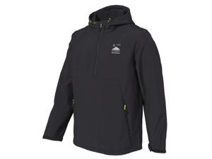 CRIVIT Heren softshell jack (Zwart, S)