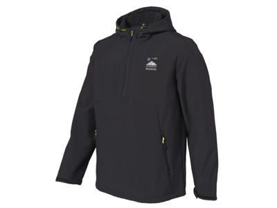 CRIVIT Heren softshell jack (Zwart, XL)