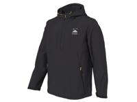CRIVIT Heren softshell jack (Zwart, S)