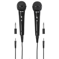 Thomson M135D Dynamische Microfoon Karaoke Set Zwart Thomson M135D Dynamische Microfoon Karaoke Set Zwart