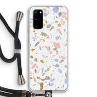 Terrazzo N°8: Samsung Galaxy S20 Transparant Hoesje met koord