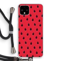 Watermelon: Pixel 4 Transparant Hoesje met koord
