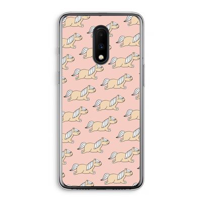 Ponys: OnePlus 7 Transparant Hoesje