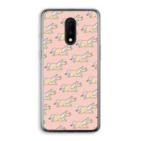 Ponys: OnePlus 7 Transparant Hoesje