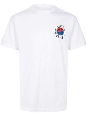 Anti Social Social Club x Case Study T-shirt Mugunghwa - Blanc