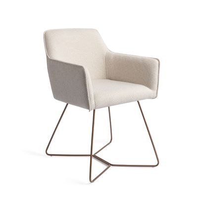 Jesper Home Eetkamerstoel 'Hofu' Beehive Rose, kleur Enoki