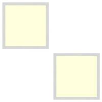LED Paneel Set 24W - 30x30cm Warm Wit 2700K Flikkervrij - Vierkant Inbouw