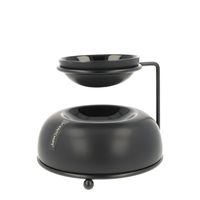 Scentchips® Brander Bowls mat Zwart waxbrander geurbrander - thumbnail