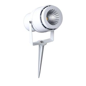 V-TAC VT-857-W Prikspot Buitenverlichting - IP65 - Wit - 12W - 720 Lumen - Groen