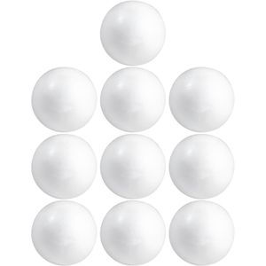 30x Beschilderbare piepschuim ballen/bollen 15 cm