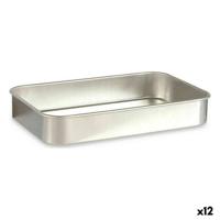 Braadslede Kinvara 100152 100152 Zilverkleurig Aluminium 23,5 x 6 x 36 cm 36 x 6 x 23,5 cm (12 Stuks)