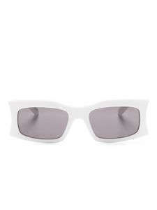 Balenciaga Eyewear lunettes de soleil BB0291S à monture rectangulaire - Blanc