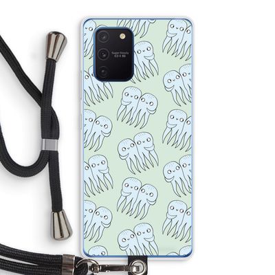 Octopussen: Samsung Galaxy Note 10 Lite Transparant Hoesje met koord