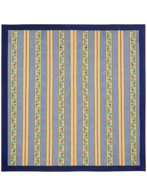Lisa Corti nappe à fleurs - Bleu