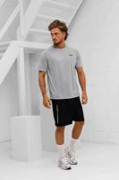 Under Armour Tech Woven Zomerset Heren Lichtgrijs/Zwart - Maat L - Kleur: LichtgrijsZwart | Soccerfanshop