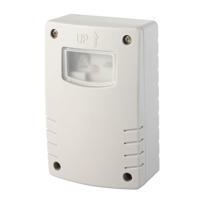 Schemerschakelaar - 3-500 Lux - Instelbaar - Timerfunctie - IP44 waterdicht voor buiten - Daglichtsensor