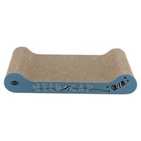 Trixie krabkarton catnip blauw