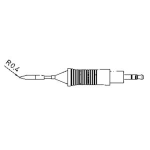 Weller RT2 Soldeerpunt Conisch Grootte soldeerpunt 0.8 mm Lengte soldeerpunt: 19 mm Inhoud: 1 stuk(s)