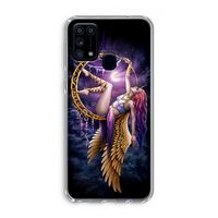 Aerial Angel: Samsung Galaxy M31 Transparant Hoesje