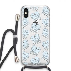 Octopussen: iPhone XS Transparant Hoesje met koord