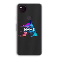 Abstract Spectrum: Google Pixel 4a 5G Transparant Hoesje