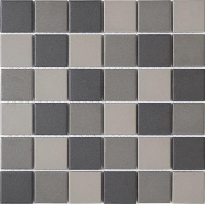 Mozaïek tegels Dover Mix Donker 5x5 Anti-slip 30,6x30,6 - Vierkant Wand en vloer Ongeglazuurd porseleinen steengoed