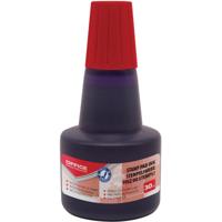 OFFICE products stempelinkt, zonder olie, 30 ml, rood