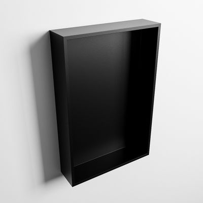 MONDIAZ EASY Nis 44,5x29,5cm in solid surface kleur Urban | Urban. 1 vak geschikt voor in- of opbouw