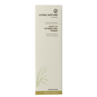 Living Nature Hydraterende tonic gel gevoelige huid 100 Milliliter