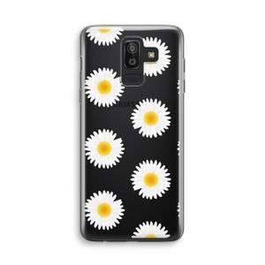 Margrietjes: Samsung Galaxy J8 (2018) Transparant Hoesje