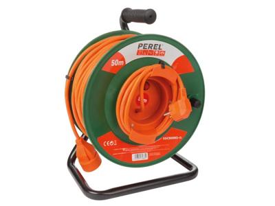 Tuinhaspel 50 m 3g1.5 schuko - Velleman