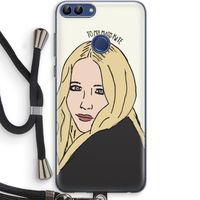Mary Kate: Huawei P Smart (2018) Transparant Hoesje met koord