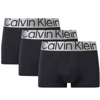 Calvin Klein Steel short microfiber 3-pack zwart