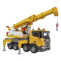 Bruder scania super 560r liebherr kraan met licht en geluid 1:16