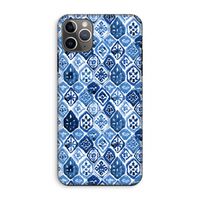 Blauw motief: iPhone 11 Pro Max Tough Case
