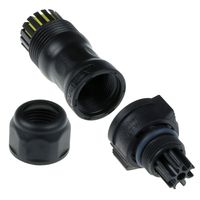 Amphenol CB-05BFFA-QL8MP0 X-Lok 5 Pin Female Connector | Female Contact | Middle Size | Krimp | 10 A