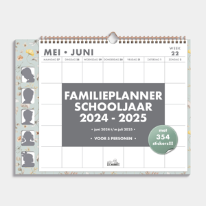 Omslag Familieplanner 2024-2025