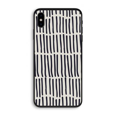 Moroccan stripes: iPhone X Biologisch afbreekbaar hoesje