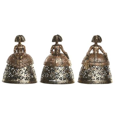 Decoratieve figuren Home ESPRIT Gouden 18 x 11,5 x 24 cm (3 Stuks) Decoratieve figuren Home ESPRIT Gouden 18 x 11,5 x 24 cm (3 Stuks)