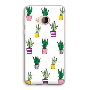 Sanseveria: HTC U Play Transparant Hoesje