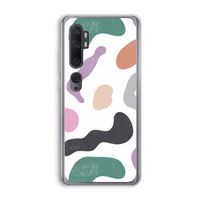 Memphis Shapes: Xiaomi Mi Note 10 Transparant Hoesje